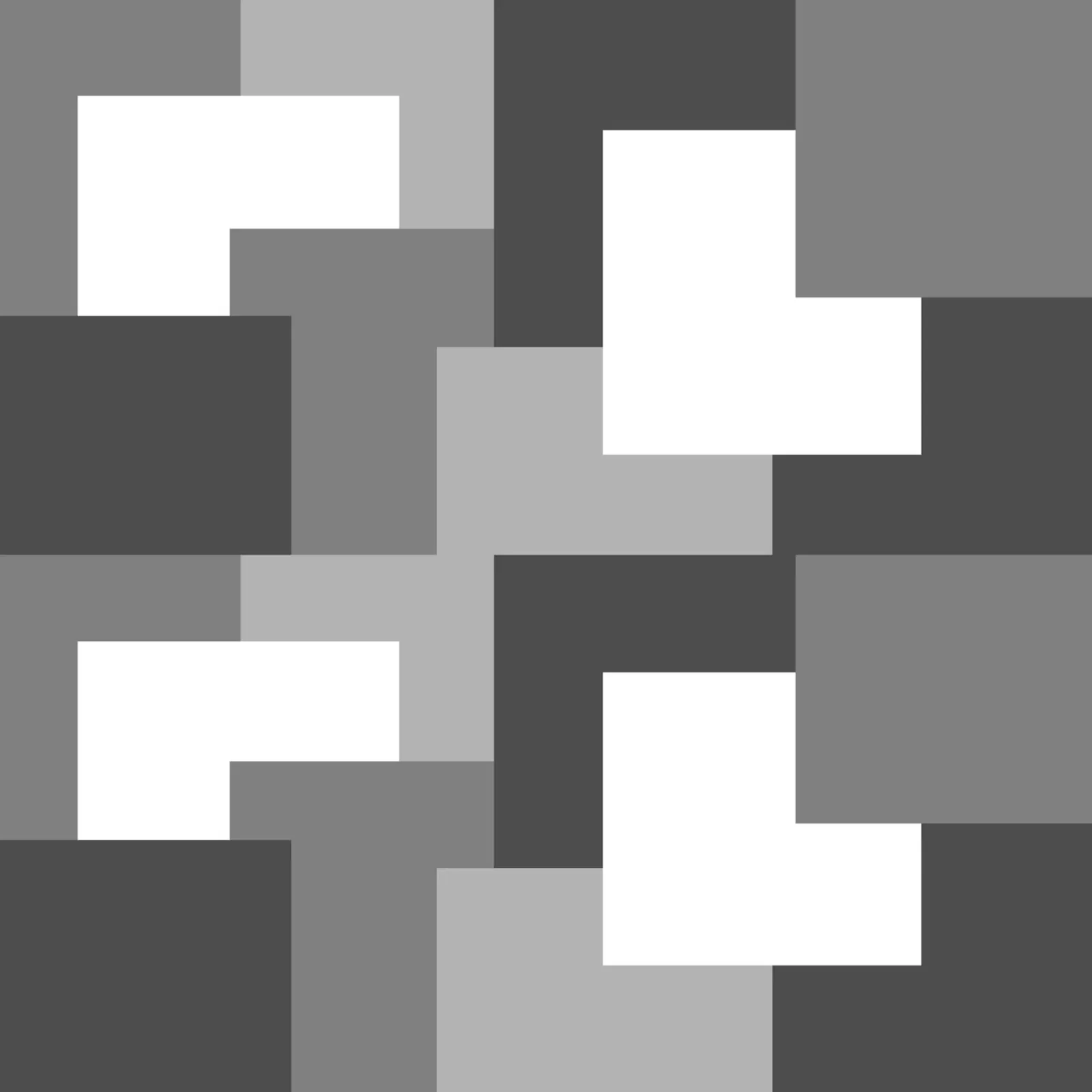 Grey square tiles pellicola backlit da baobabprintstore
