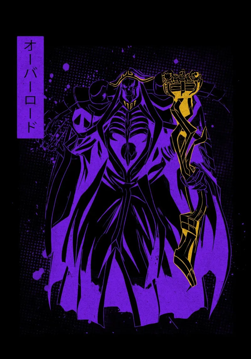 Overlord 1 pellicola backlit da Neonartstudio
