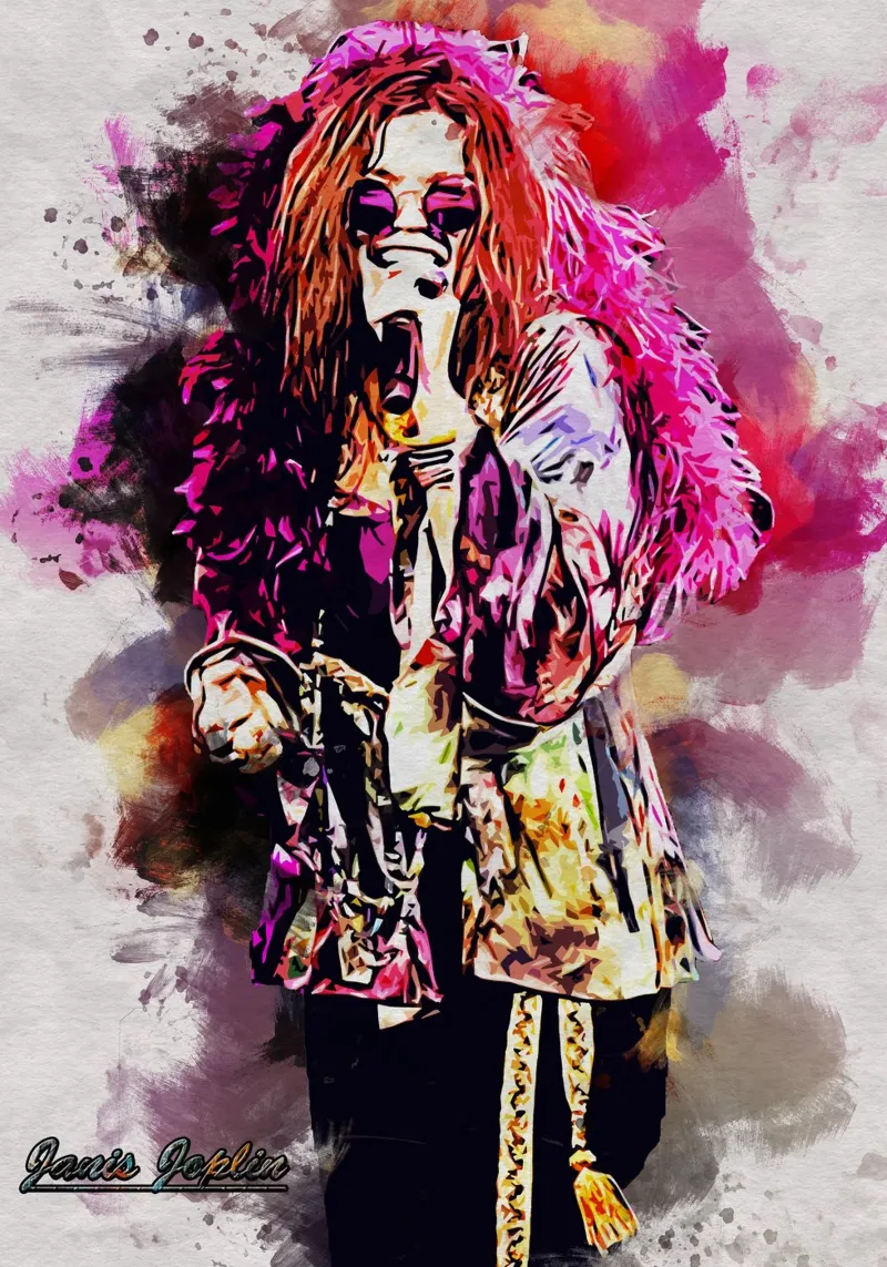 Kunst van Joplin hahnemühle van neonartroom