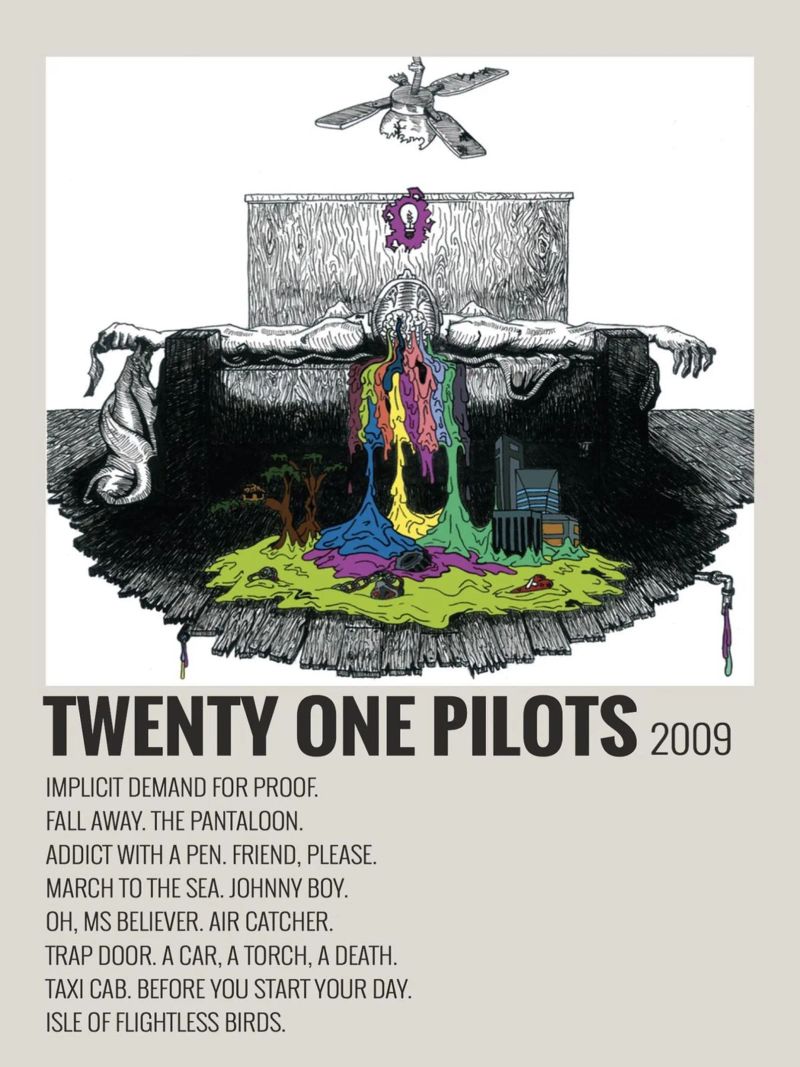 TWENTY ONE PILOTS 2009 poster by SoundStudio
