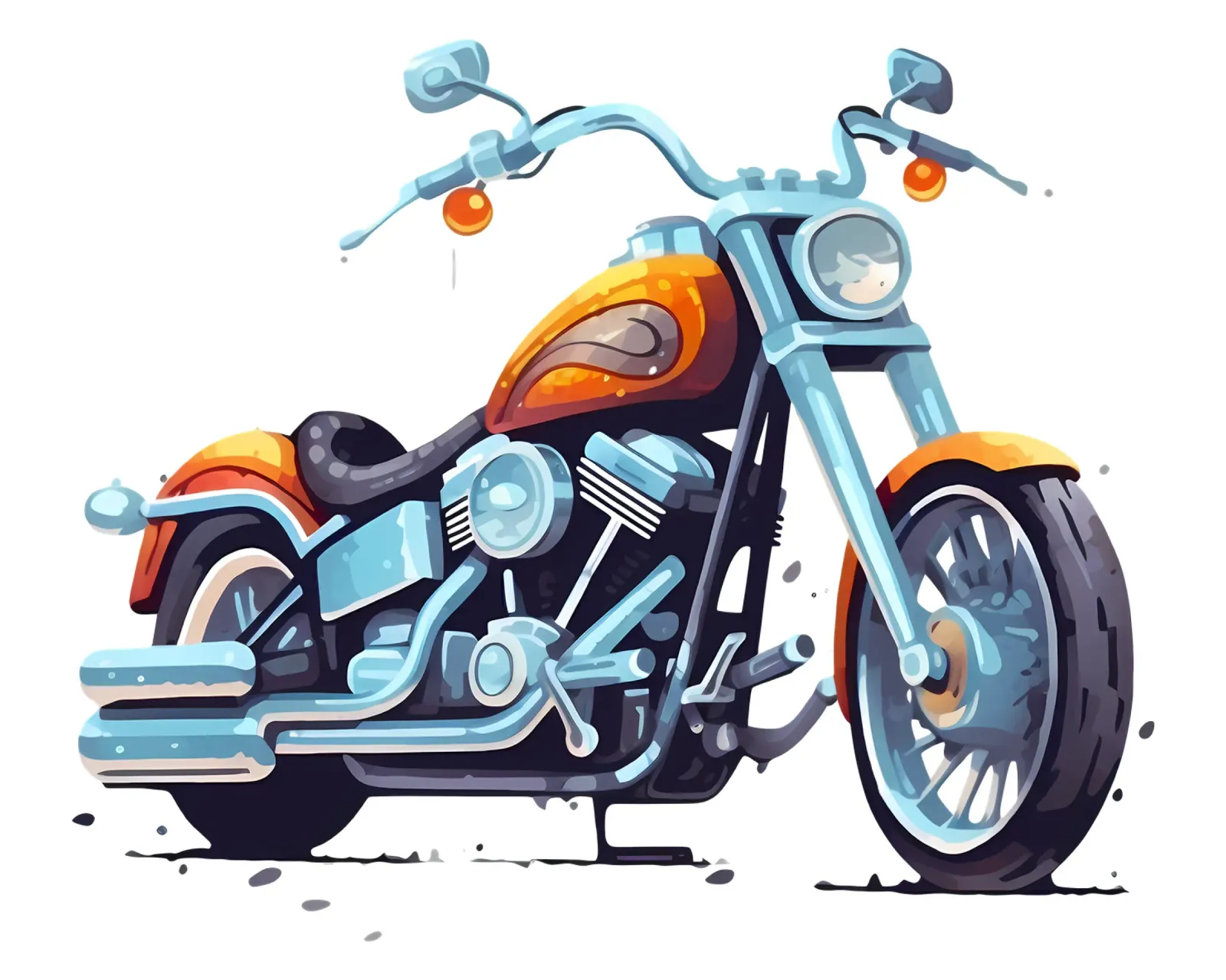 Motorcycle Tour Illustration Trending Now backlit film by Urban Life