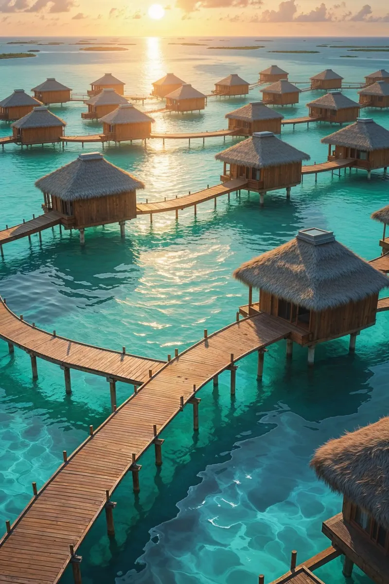 Idyllic Waterfront Serenity poster da AlbertKlee