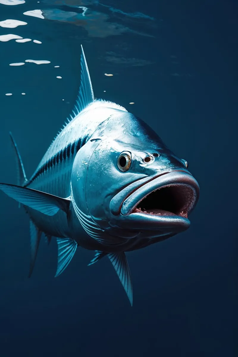 Barracuda Staring into the Depths plexiglass da AlbertKlee