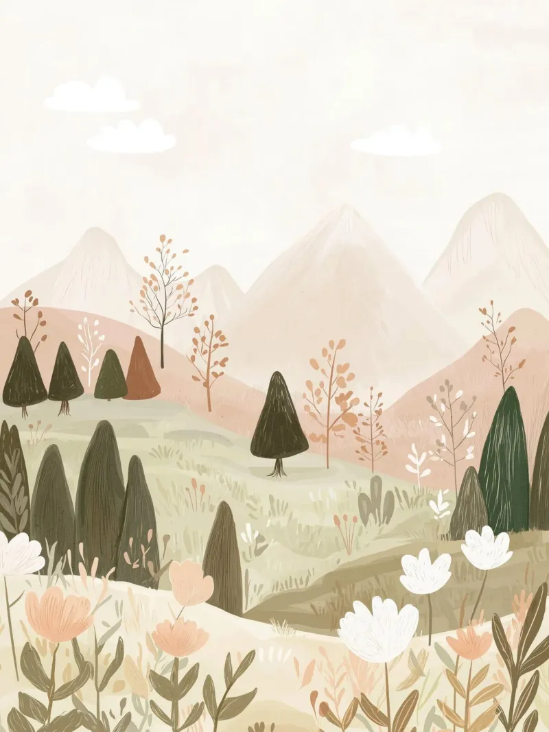 Pastel Landscape hahnemühle by treechild