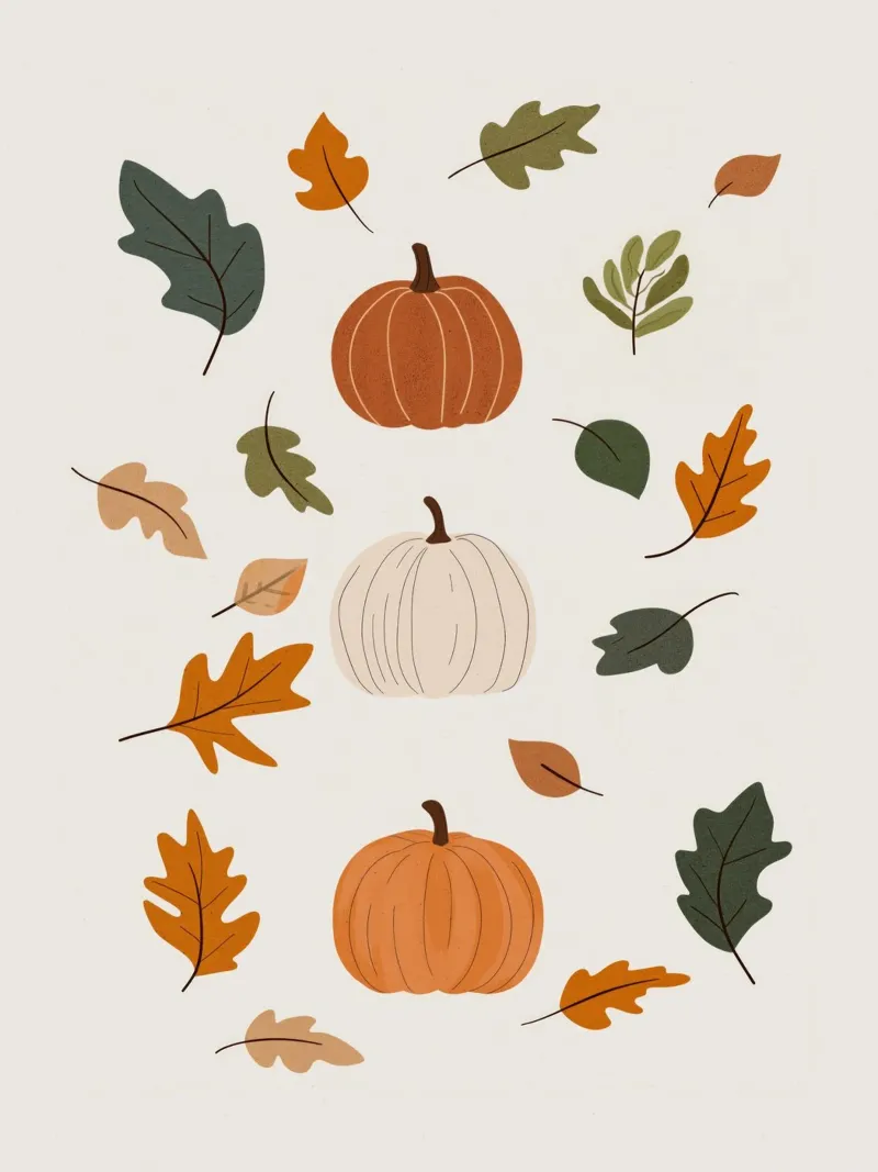 Autumn Pumpkins pellicola backlit da treechild