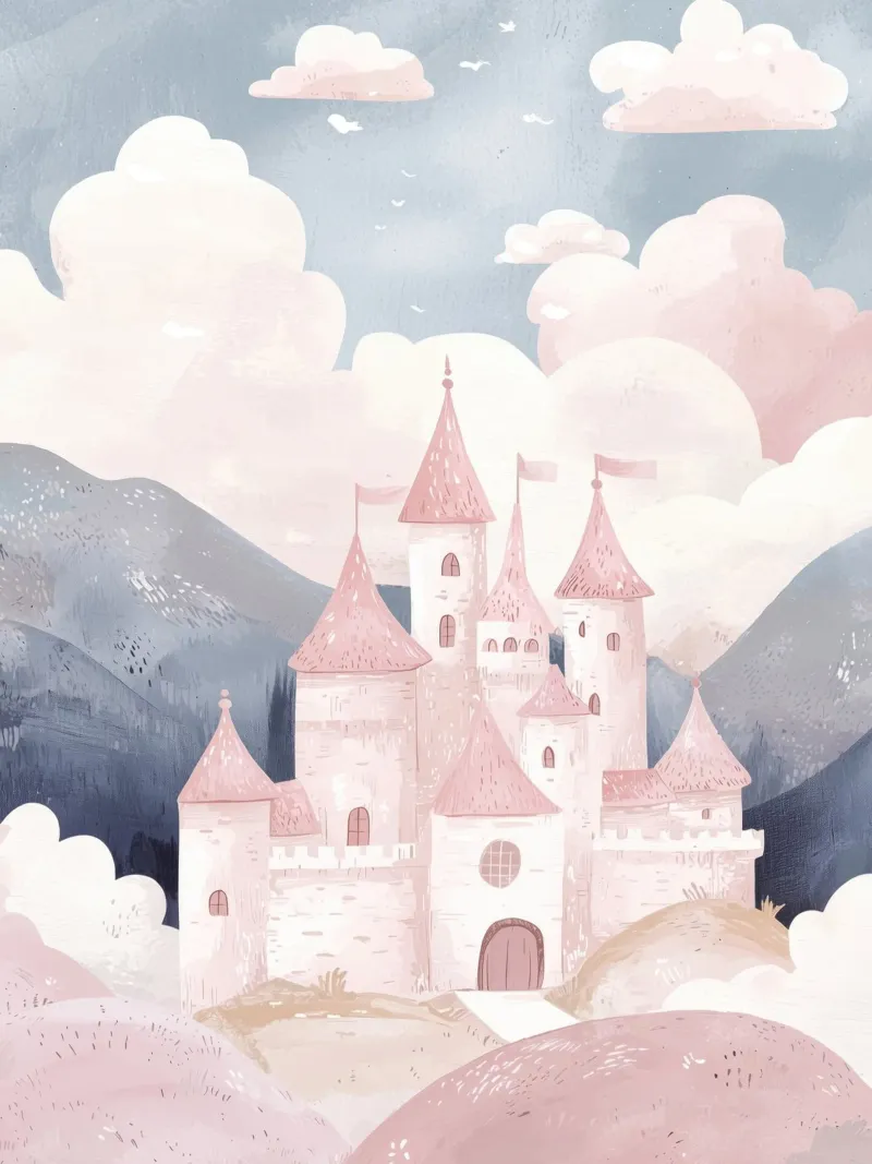 Princess Castle pellicola backlit da treechild