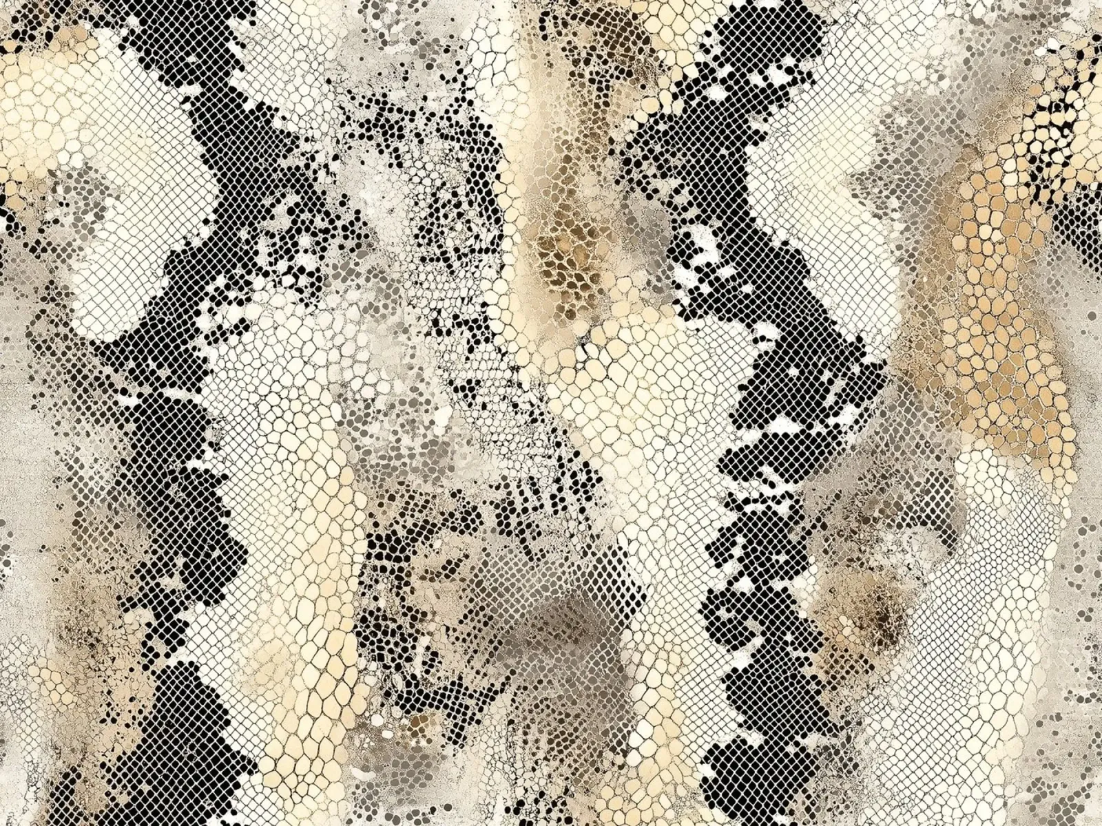 Elegant snake texture canvas by Carinaprint