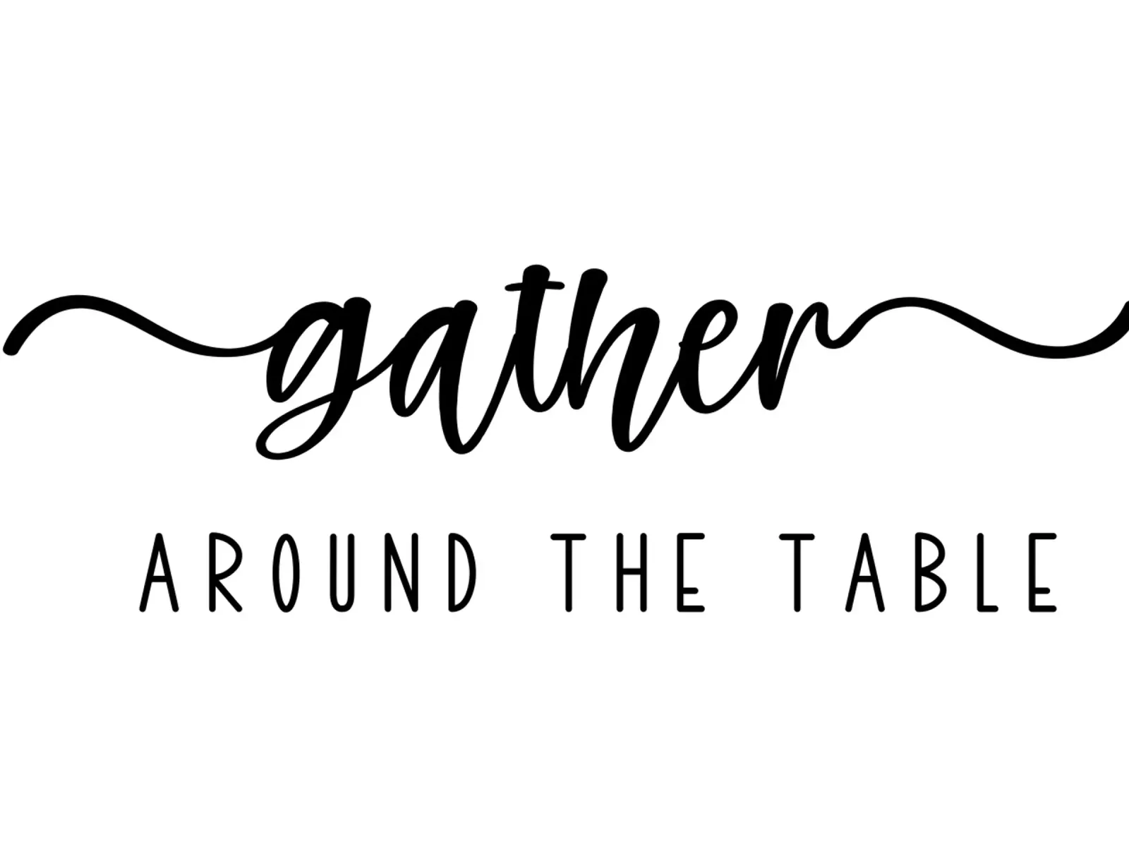 Gather Around The Table hahnemühle by Shark Printables