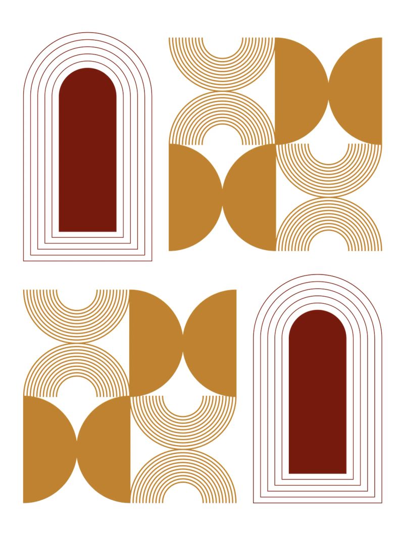Modern Minimalist Simple Aesthetic poster by YSV MINIMALIST