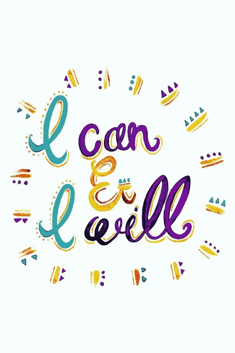 I Can and I Will carta hahnemühle da Pom Graphic Design