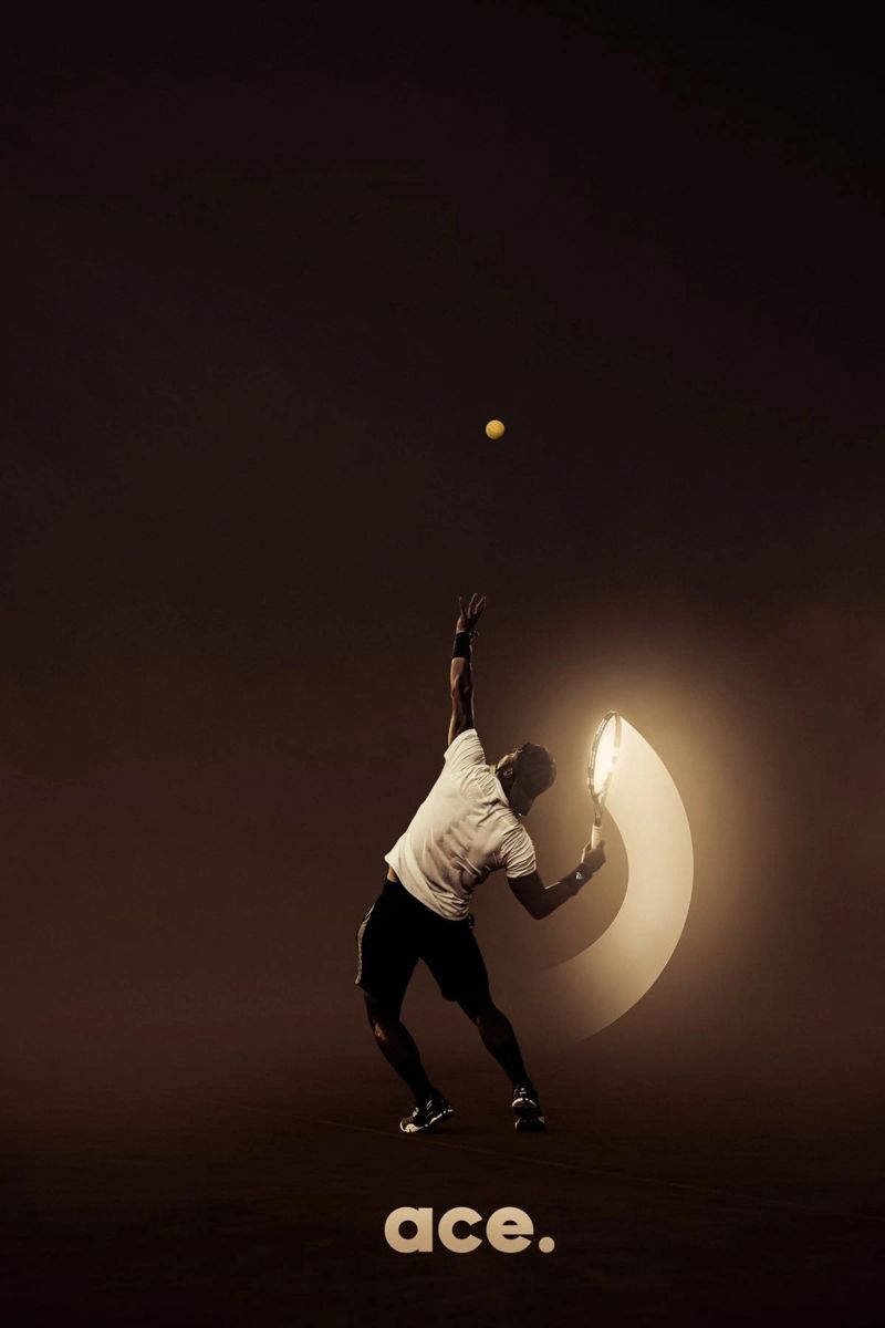 Tennis Poster - Ace poster by athlete.art