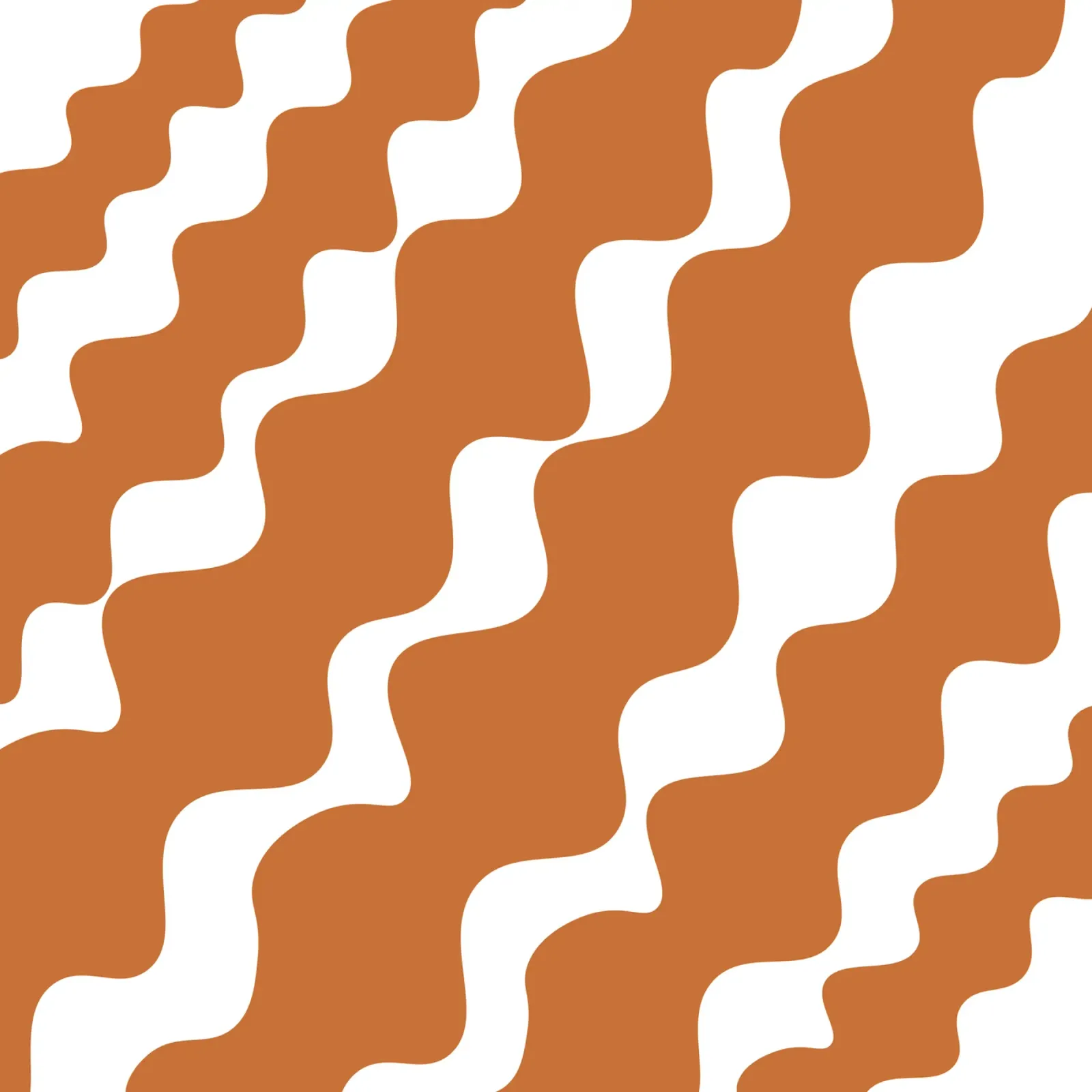 Brown slanting waves pellicola backlit da baobabprintstore
