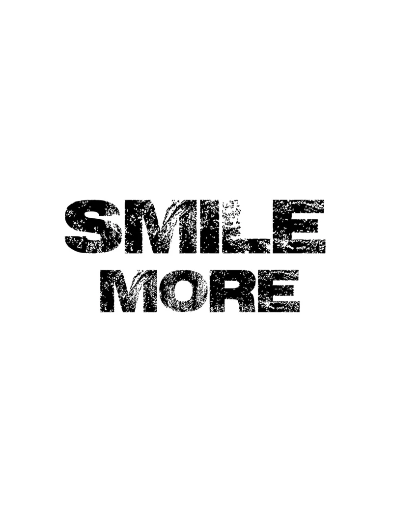 Tipografia Smile More pellicola backlit da YV TYPOGRAPHY