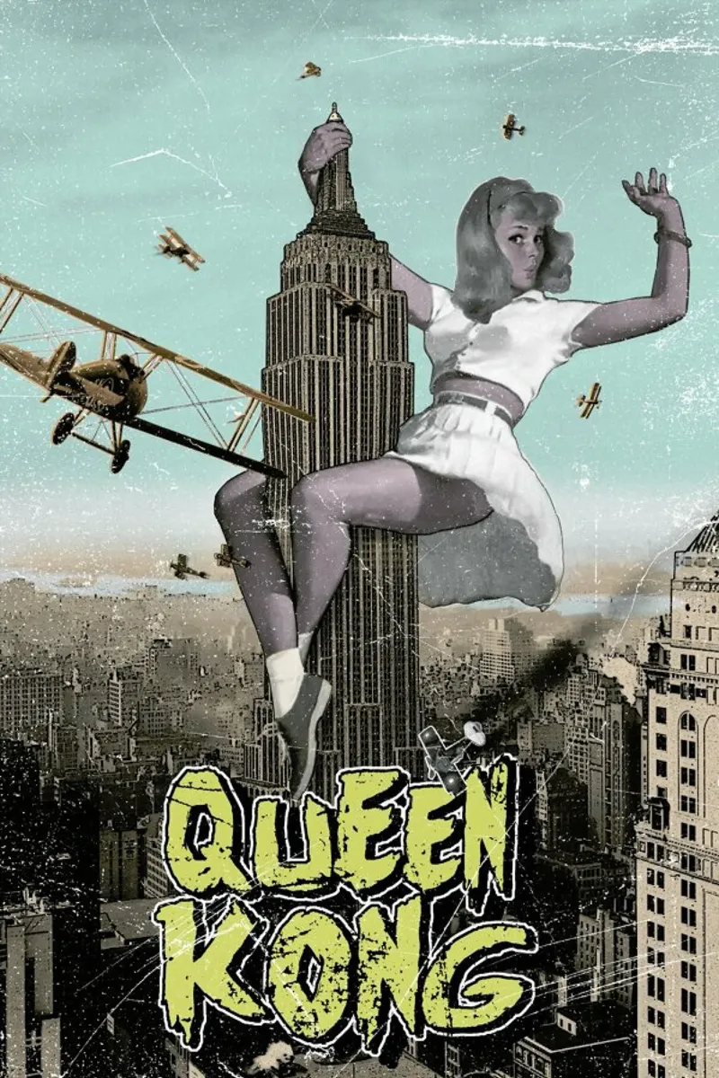 Queen Kong pellicola backlit da Olivier Marchand