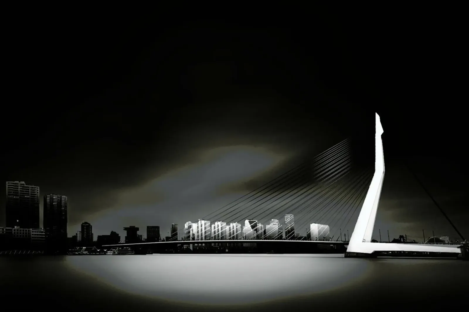 Erasmus Bridge - Denis poster da Pictufy
