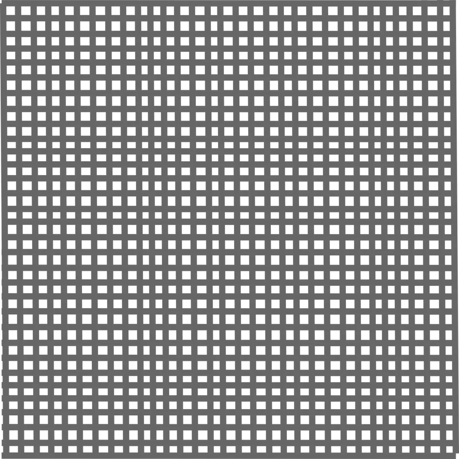 Grey square mesh grid tela da baobabprintstore
