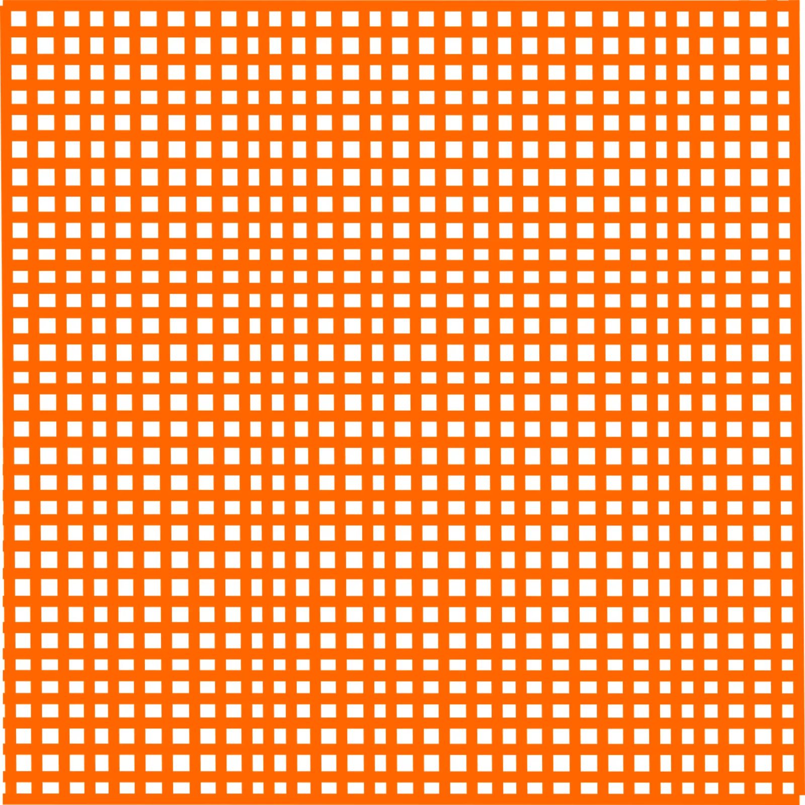 Orange square mesh grid pellicola backlit da baobabprintstore