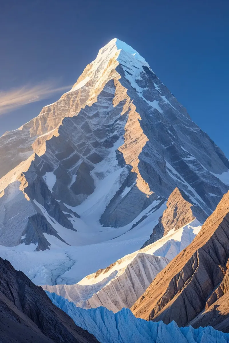 K2’s Winter Majesty poster con telaio in alluminio da AlbertKlee