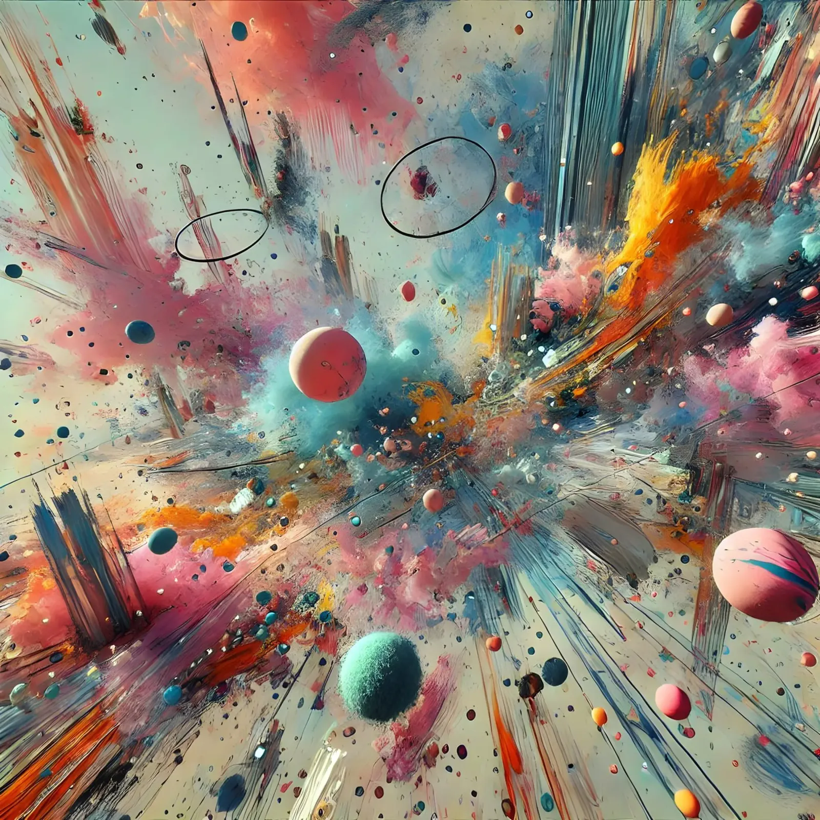 action splash abstract poster de abstrakt
