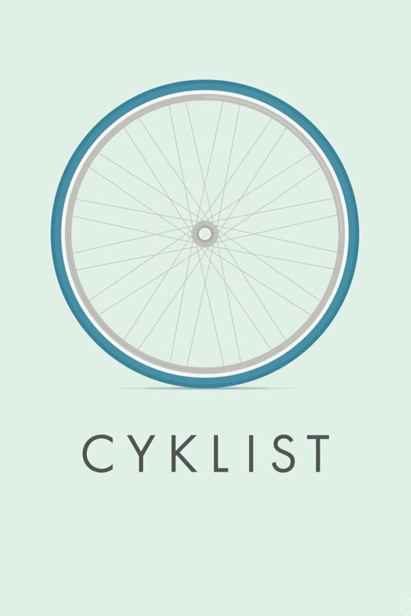 Cyklist poster by Emerybloom