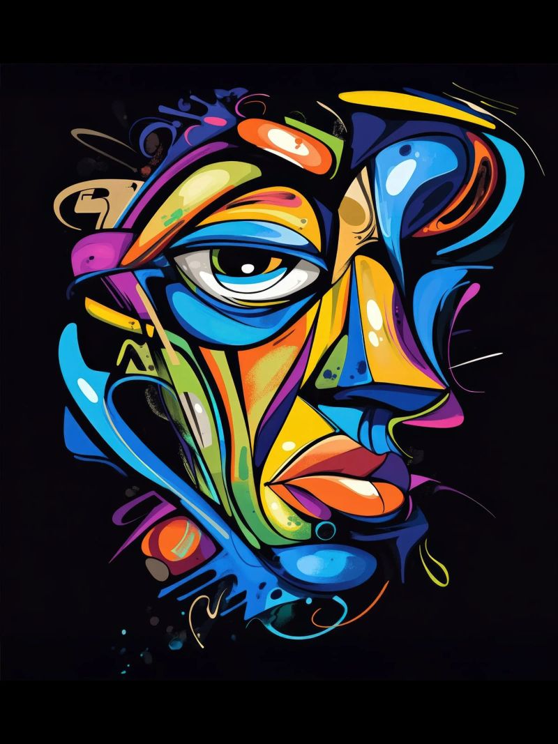 Face #2 pellicola backlit da Art Unleashed