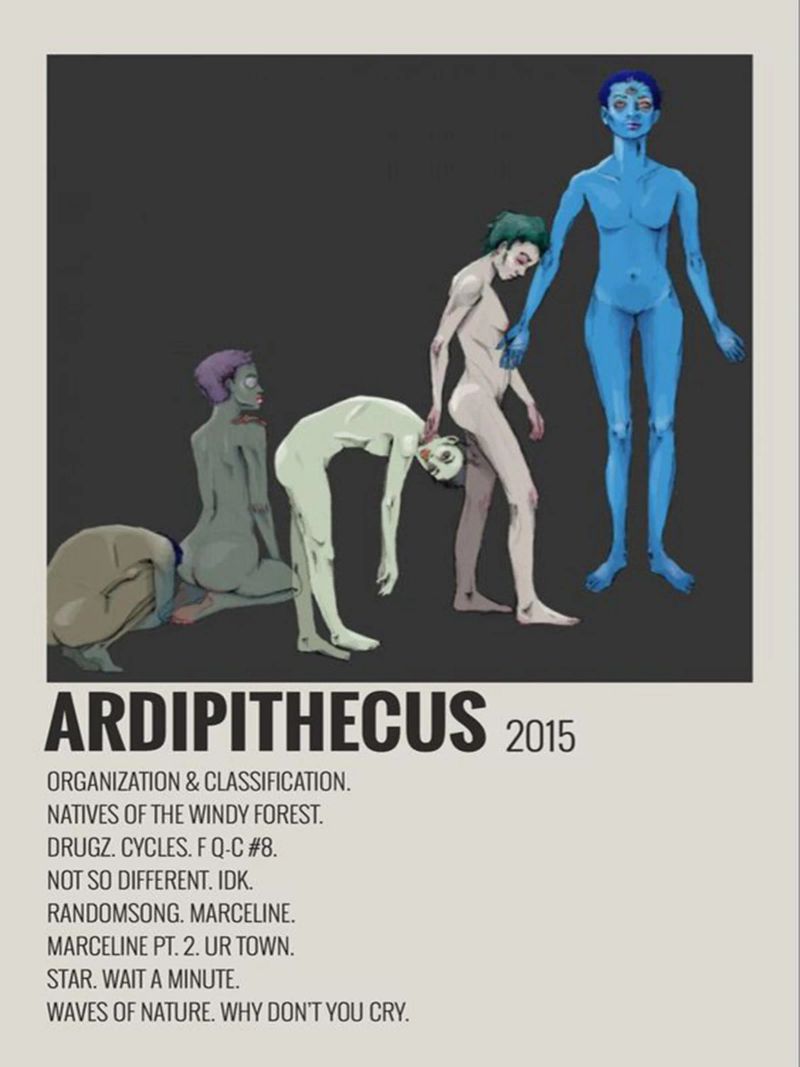 Willow Smith Ardipithecus 2015 poster da SoundStudio