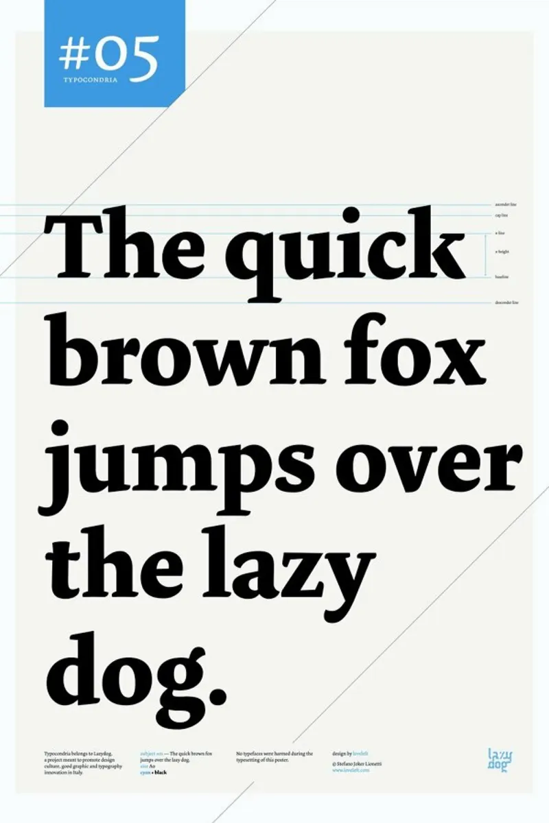 The quick brown fox carta hahnemühle da Stefano Joker Lionetti