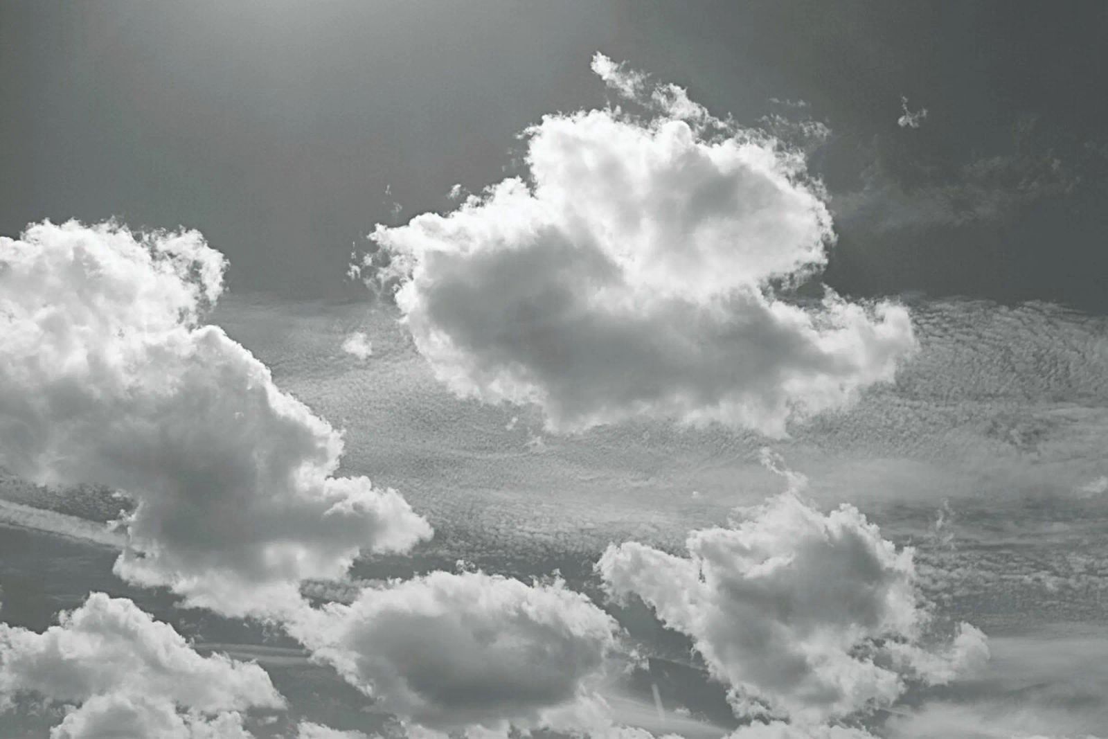 Berlin Sky Poster von Nur Mut