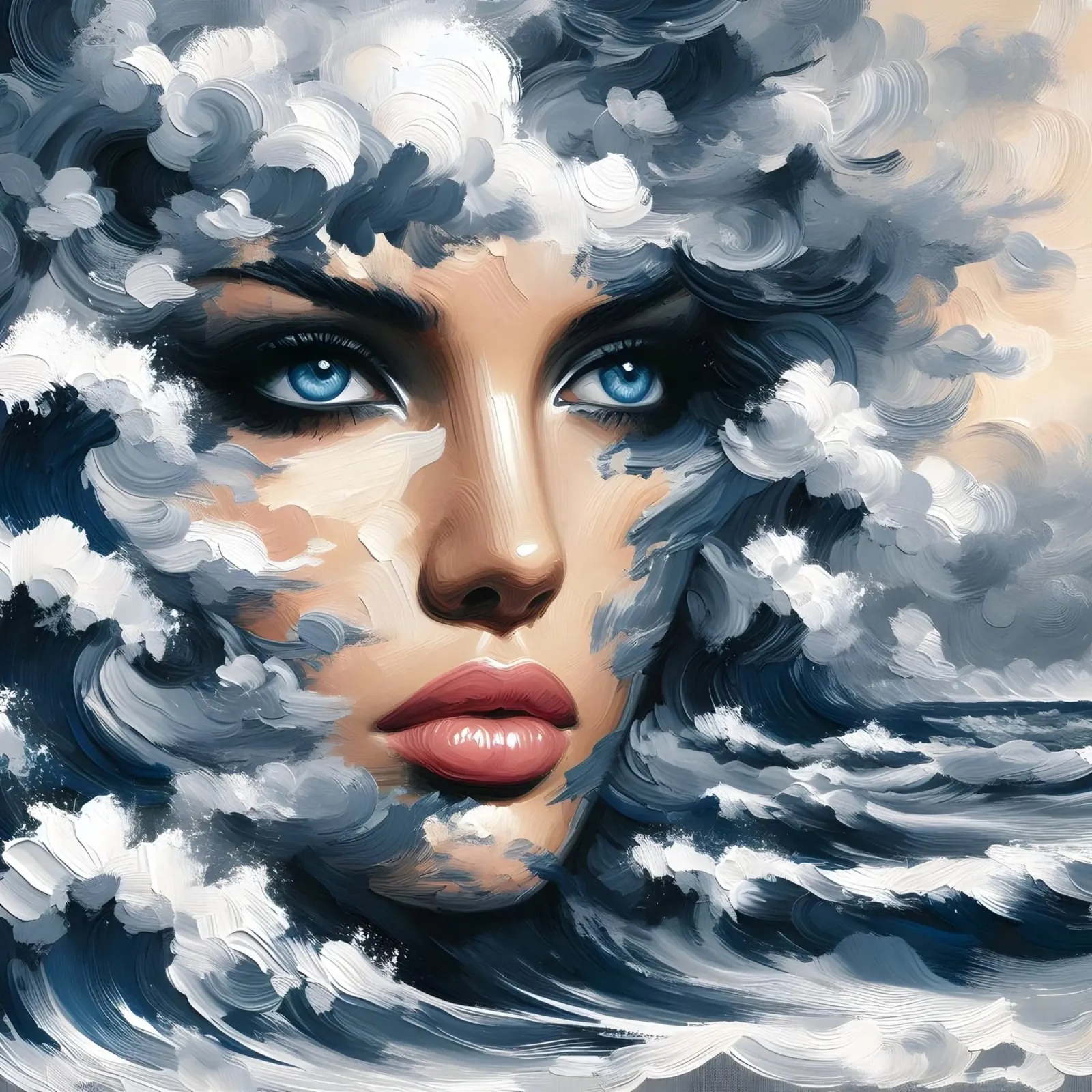 Waves Of Emotion canvas by ARTOMATIC