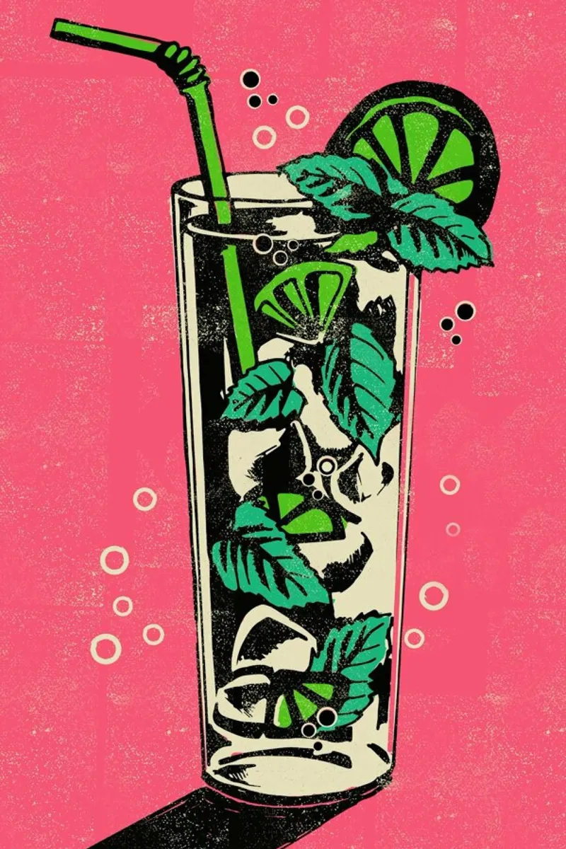 Mojito pellicola backlit da Rocket68