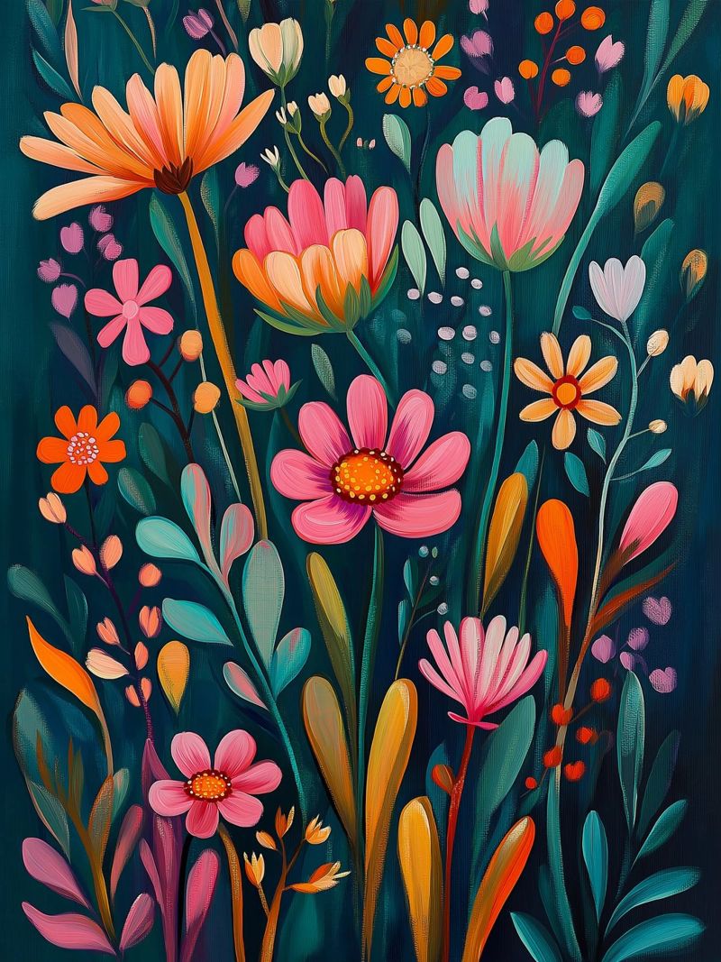 Bouquet floral poster de Flora & Horizon