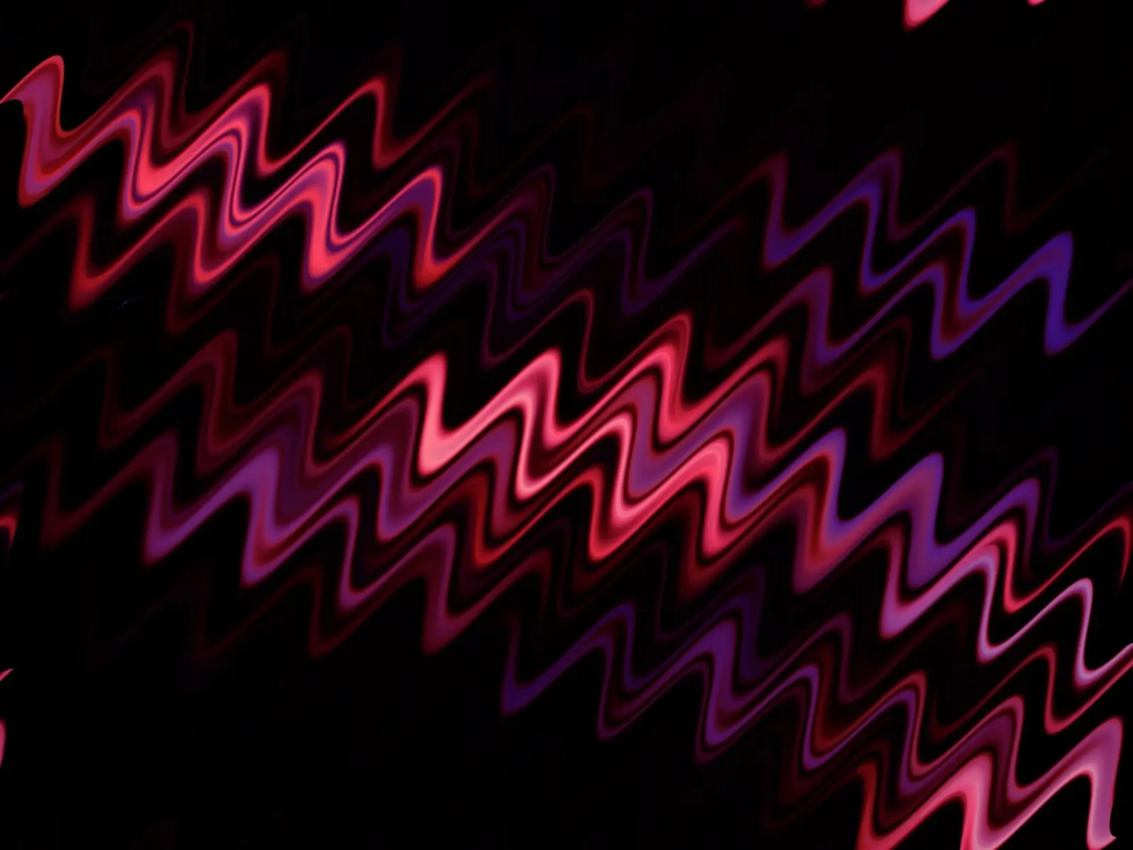 Abstrakte Wellen und ein dynamisches Muster in Pink und Lila Backlit Folie von Something for you