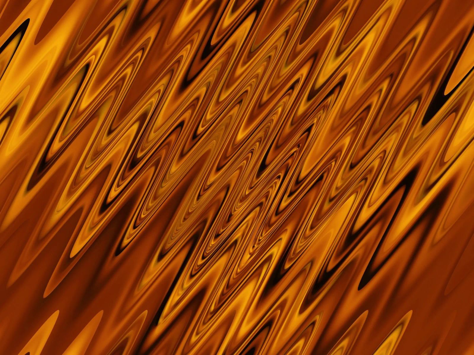 Abstract dynamic wave pattern in orange and red hahnemühle by Something for you