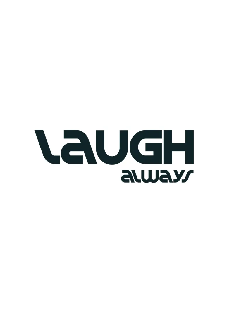 Ridere sempre Semplice Tipografia minimalista pellicola backlit da YV TYPOGRAPHY