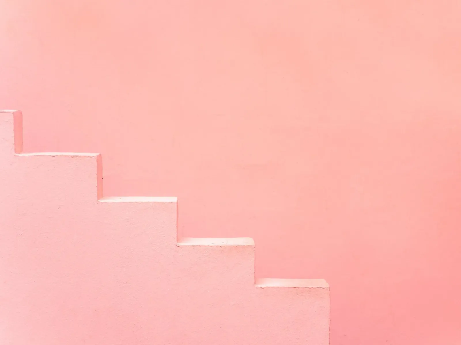 Pink Minimalism at Muralla Roja - Travel Photography acrylic glass by Raisa Zwart Photography