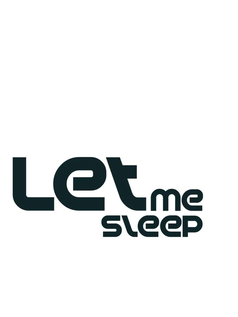 Left Me Sleep Semplice tipografia minimalista pellicola backlit da YV TYPOGRAPHY