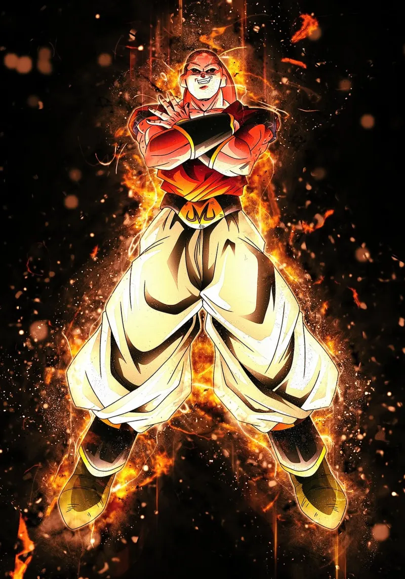 Buu canvas by Neonartstudio