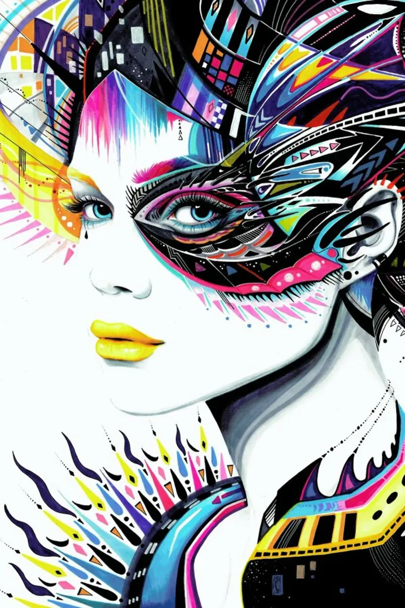 In My Mind poster con telaio in plastica da Pixie Cold