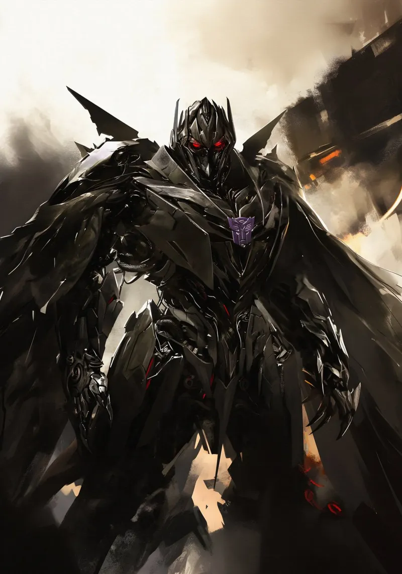 Megatron pellicola backlit da FreeArtStudio