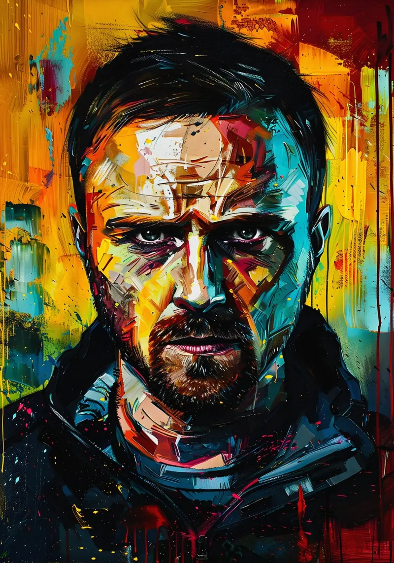 Jesse Pinkman From Breaking Bad pellicola backlit da FreeArtStudio