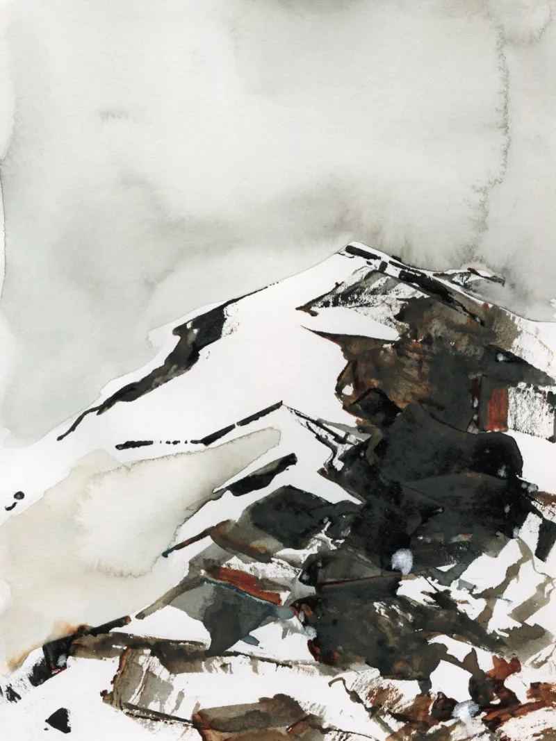 Winter Impressions No 14 alluminio dibond da treechild