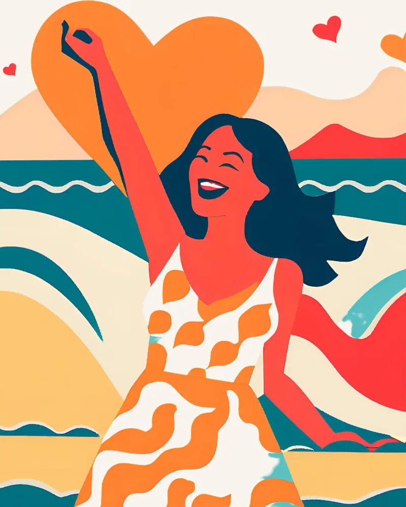 Selflove Cartoon poster da designsbysophia