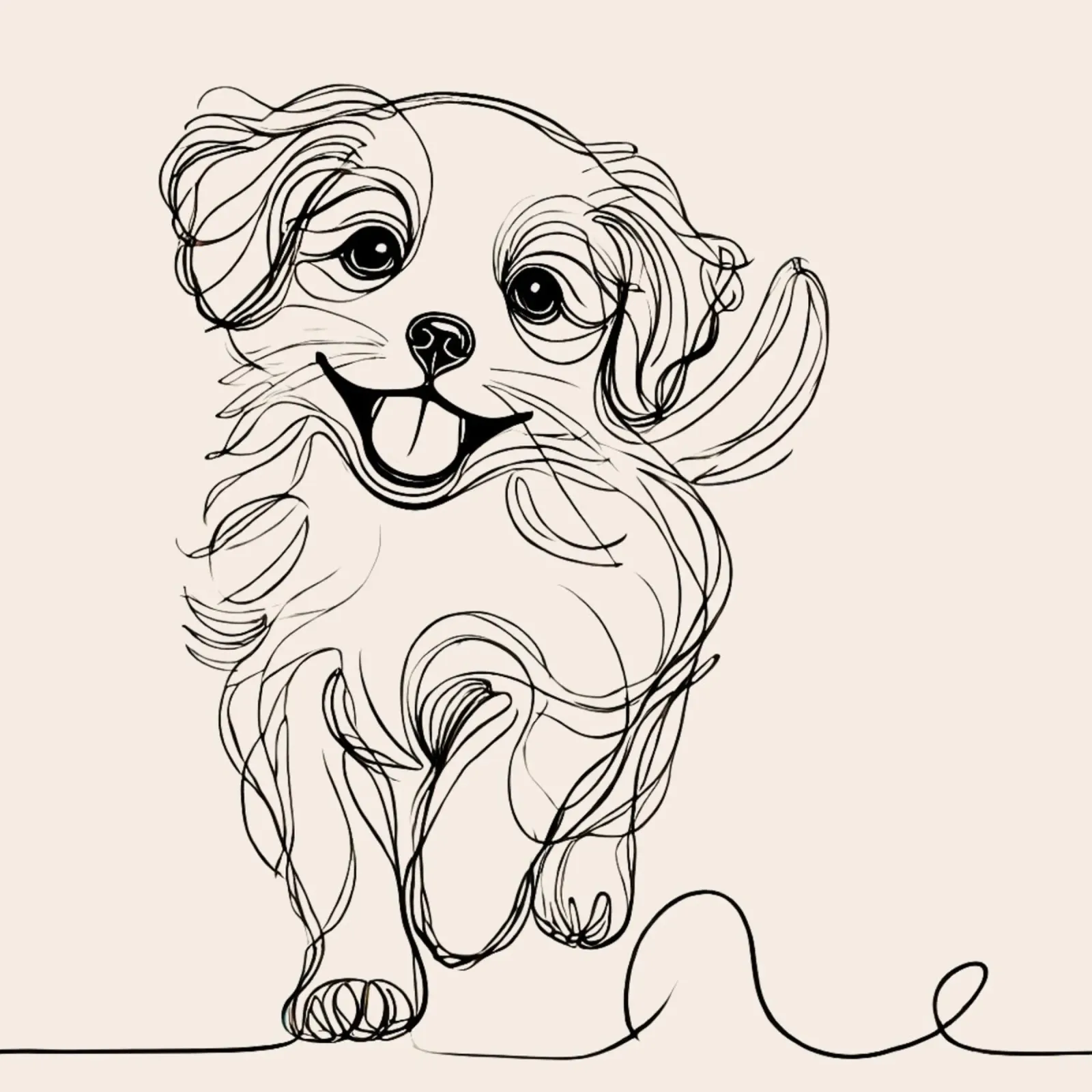 Chiot rieur carta hahnemühle da Museaux Adorables