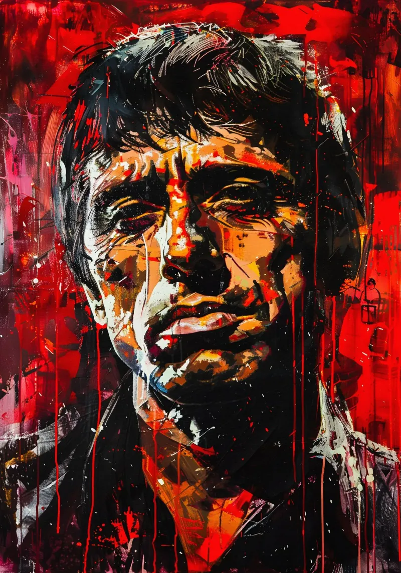 Scarface pellicola backlit da FreeArtStudio