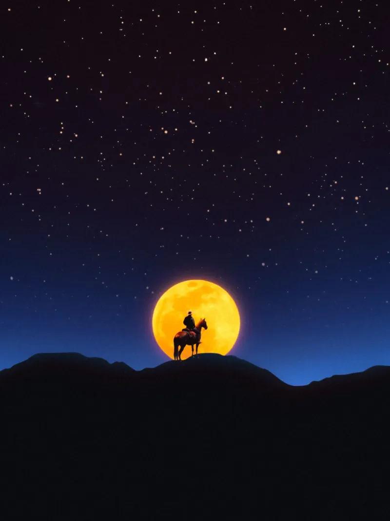 Il Cavaliere e la Luna pellicola backlit da Taudalpoi