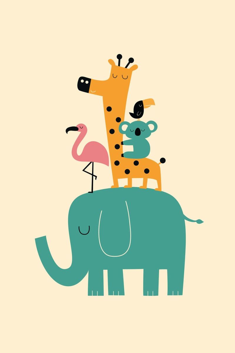 Weitergehen Poster von Andy Westface