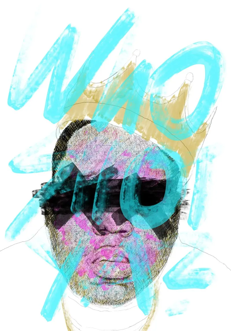 Notorious B.I.G. alluminio dibond da DIGIDAVID