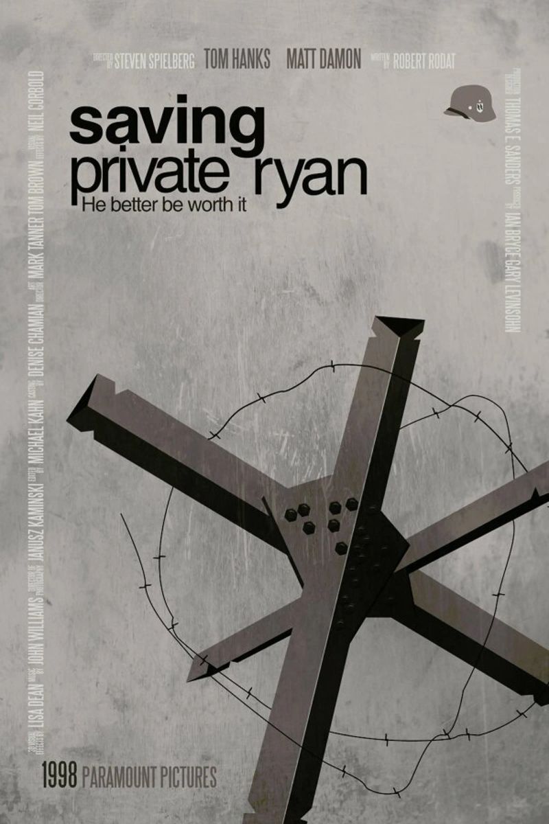 Saving Private Ryan plexiglass da Aycan Elijah Yilmaz