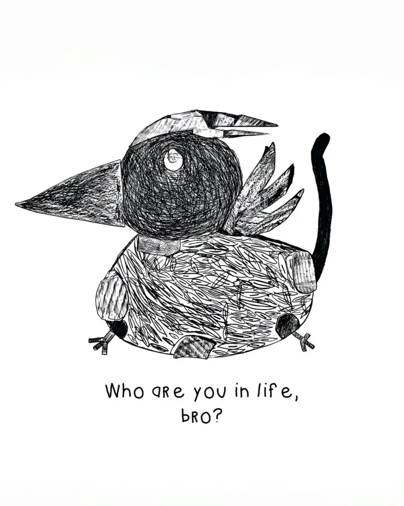 Birdy tela da Hey Vincent