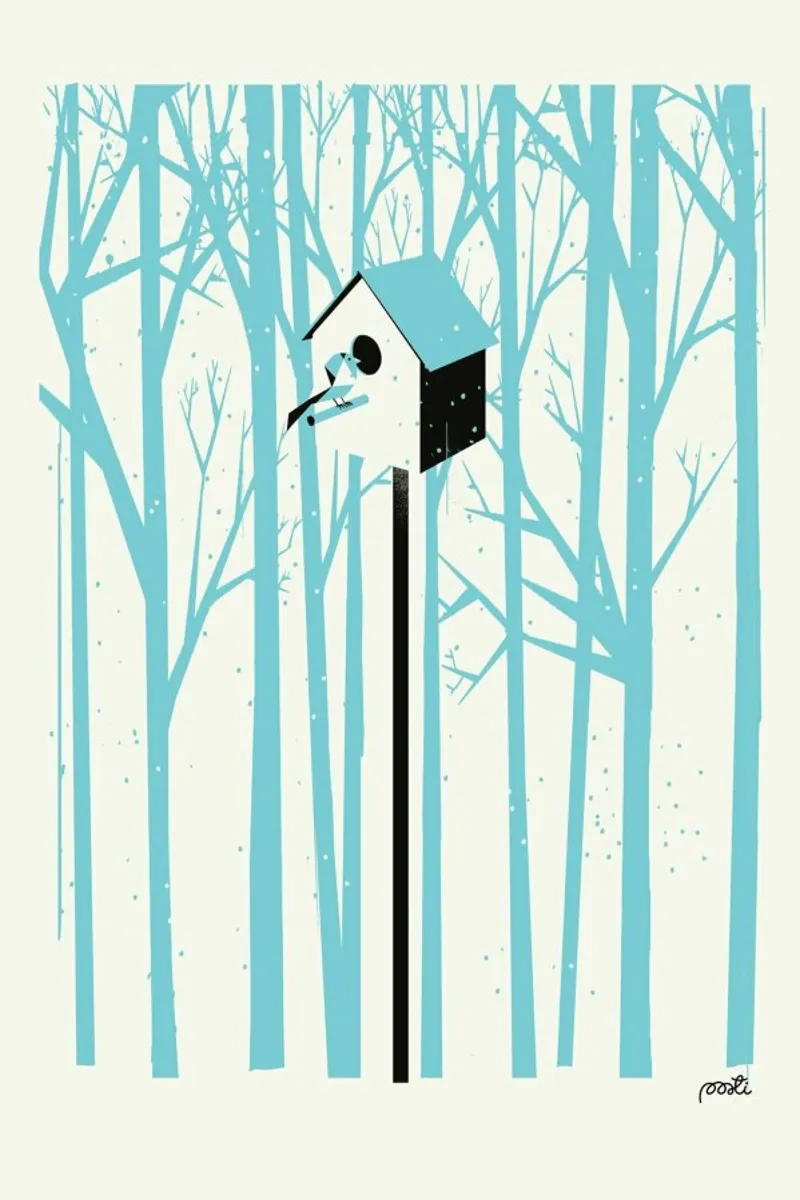 Forest 2 carta hahnemühle da Pietari Posti